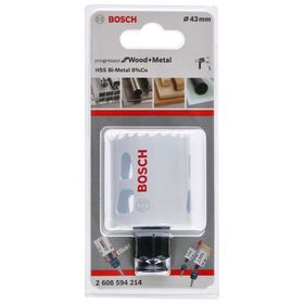 Bosch 2608594214 Metal ve Ahşap 43 mm Hss Bi-Metal %8 Kobaltlı Delik Testeresi