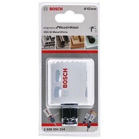 Bosch 2608594214 Metal ve Ahşap 43 mm Hss Bi-Metal %8 Kobaltlı Delik Testeresi