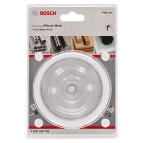 Bosch 2608594234 Metal ve Ahşap 86 mm Hss Bi-Metal %8 Kobaltlı Delik Testeresi