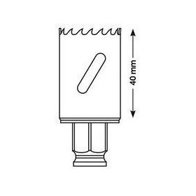Bosch 2608594236 Metal ve Ahşap 92 mm Hss Bi-Metal %8 Kobaltlı Delik Testeresi