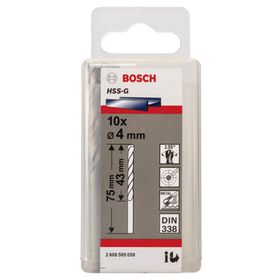 Bosch 2608595059 HSS-G 4x75 mm 10'lu Matkap Ucu