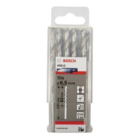 Bosch 2608595068 HSS-G 6,5 mm 10'lu Taşlanmış Metal Matkap Ucu