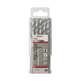 Bosch 2608595071 HSS-G 7,5 mm 10'lu Taşlanmış Metal Matkap Ucu