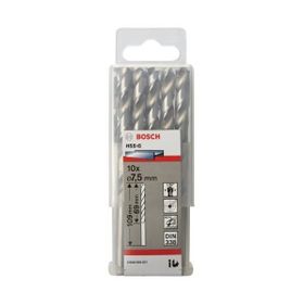 Bosch 2608595071 HSS-G 7,5 mm 10'lu Taşlanmış Metal Matkap Ucu