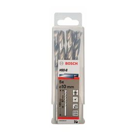 Bosch 2608595077 HSS-G 10x133 mm 5'li Matkap Ucu