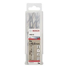 Bosch 2608595078 HSS-G 10,5 mm 5'li Taşlanmış Metal Matkap Ucu