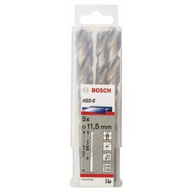 Bosch 2608595080 HSS-G 11,5 mm 5'li Taşlanmış Metal Matkap Ucu