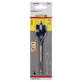 Bosch 2608595496 Yaprak Kelebek 28x152 mm 1/4'' Adaptörlü Selfcut Matkap Ucu