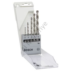 Bosch 2608595517 2-6 mm 1/4 Hex Şaft Metal Matkap Ucu Seti