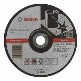 Bosch 2608600322 180x3.0 mm Düz Çelik Kesici Disk