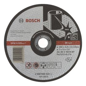 Bosch 2608600322 180x3.0 mm Düz Çelik Kesici Disk
