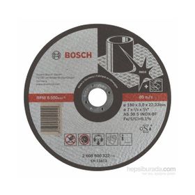 Bosch 2608600322 180x3.0 mm Düz Çelik Kesici Disk