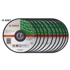 Bosch 2608600323 10 Adet 180x3.0 mm Düz Taş Kiremit Tuğla Kesme Diski