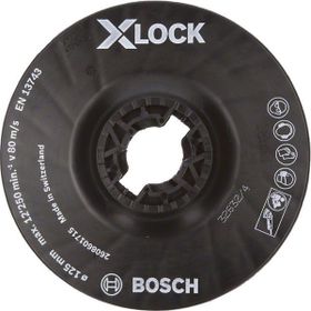 Bosch 2608601715 X-Lock 125 mm Orta Sertlikte Taban Fiber Disk