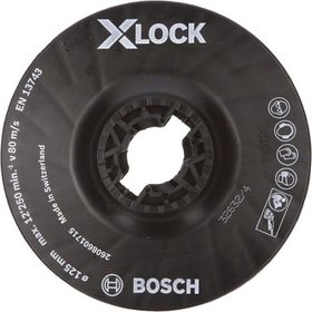 Bosch 2608601715 X-Lock 125 mm Orta Sertlikte Taban Fiber Disk
