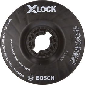 Bosch 2608601715 X-Lock 125 mm Orta Sertlikte Taban Fiber Disk