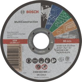 Bosch 2608602384 115x1.0 mm Kesici Disk
