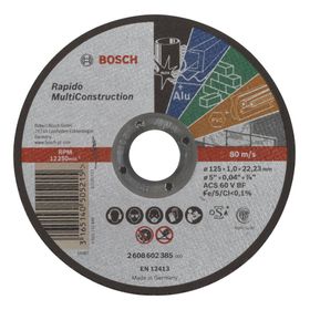 Bosch 2608602385 125x1.0 mm Kesici Disk