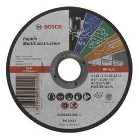 Bosch 2608602385 125x1.0 mm Kesici Disk