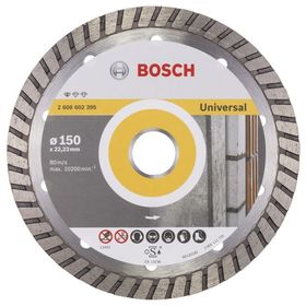 Bosch 2608602395 Tuğla Harç Duvar 150 mm Turbo Elmas Kesme Diski