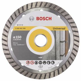 Bosch 2608602395 Tuğla Harç Duvar 150 mm Turbo Elmas Kesme Diski