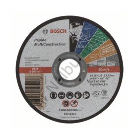 Bosch 2608602766 180x1.6 mm Kesici Disk