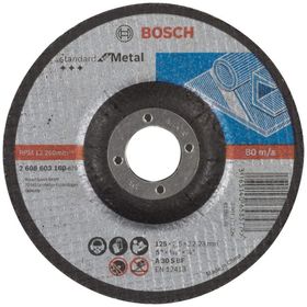 Bosch 2608603160 125x2.5 mm Bombeli Metal Kesici Disk