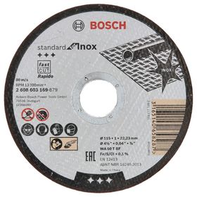 Bosch 2608603169 115x1.0 mm Çelik Kesici Disk