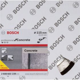 Bosch 2608603239 9+1 115 mm Beton Taşlama Tabanı