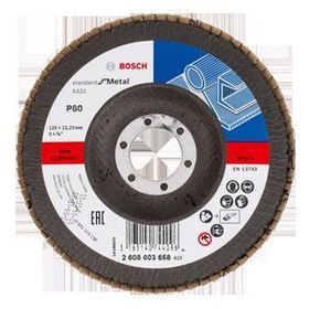 Bosch 2608603658 125 mm 80 K X431 Metal Kesici Flap Disk