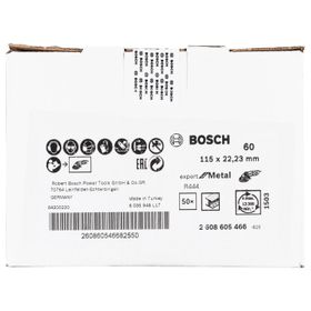Bosch 2608605466 115 mm 60 Kum Fiber Disk