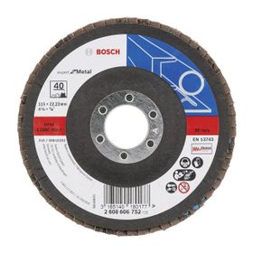 Bosch 2608606752 115 mm 40 K Metal Kesici Flap Disk