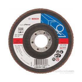 Bosch 2608607346 115 mm 120 K Metal Kesici Flap Disk