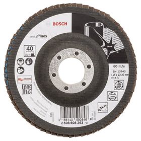 Bosch 2608608263 115 mm 40 K Metal Kesici Flap Disk