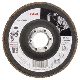 Bosch 2608608264 115 mm 60 K Metal Kesici Flap Disk