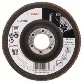 Bosch 2608608265 115 mm 80 K Metal Kesici Flap Disk