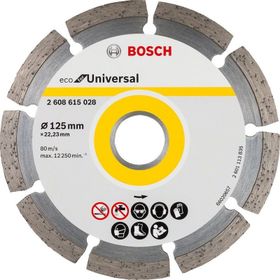 Bosch 2608615028 Eco 125 mm Elmas Yapı Malzemeleri İçin Testere