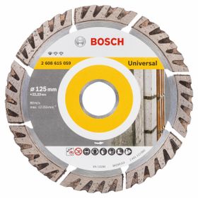Bosch 2608615059 125 mm Genel Yapı Malzemeleri İçin Elmas Kesme Diski