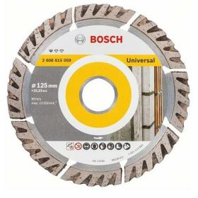 Bosch 2608615059 125 mm Genel Yapı Malzemeleri İçin Elmas Kesme Diski