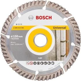 Bosch 2608615061 150 mm Genel Yapı Malzemeleri İçin Elmas Kesme Diski
