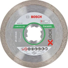 Bosch 2608615136 X-Lock Standard Seri 110 mm Seramik İçin Elmas Kesme Diski