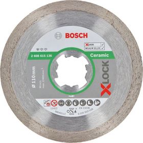 Bosch 2608615136 X-Lock Standard Seri 110 mm Seramik İçin Elmas Kesme Diski