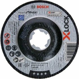 Bosch 2608619256 X-Lock 115x2,5 mm Expert Serisi Bombeli Metal Kesme Taşı