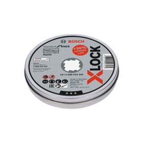Bosch 2608619267 X-Lock 125x1mm Inox Paslanmaz 10'lu Kesme Taşı