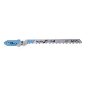 Bosch 2608634237 T 118 EOF Flexible for Metal 5 Adet Dekupaj Yedek Bıçağı