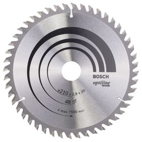 Bosch 2608640430 Optiline Wood 210x30 mm 48 Diş Daire Testere Bıçağı