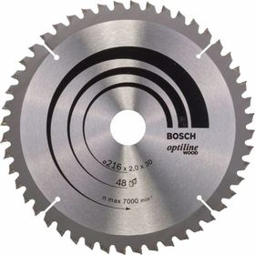 Bosch 2608640432 Optiline 216x30 mm 48 Diş Ahşap İçin Daire Testere Bıçağı