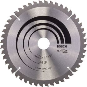 Bosch 2608640432 Optiline 216x30 mm 48 Diş Ahşap İçin Daire Testere Bıçağı