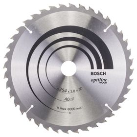 Bosch 2608640436 Optiline Wood 254x30 mm 60 Diş Daire Testere Bıçağı