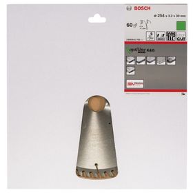 Bosch 2608640438 Optiline Wood 254x30 mm 40 Diş